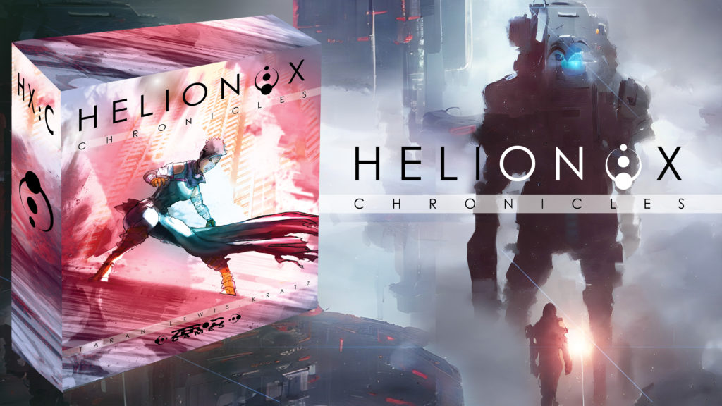 Helionox: Chronicles board game on Kickstarter